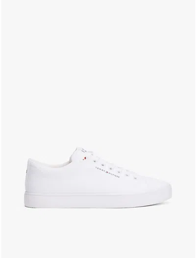 Tommy Hilfiger Canvas Low In White