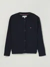 Tommy Hilfiger Kids' Cardigan A Righe  In Viscosa