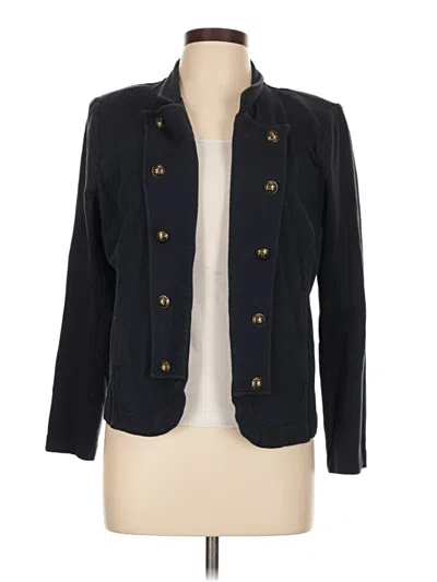 Pre-owned Tommy Hilfiger Cardigan Sweater In Black