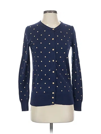 Pre-owned Tommy Hilfiger Cardigan Sweater In Blue