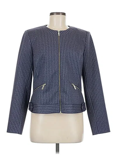 Pre-owned Tommy Hilfiger Cardigan Sweater In Blue