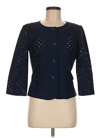 Pre-owned Tommy Hilfiger Cardigan Sweater In Blue