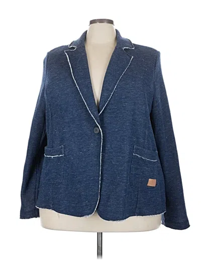 Pre-owned Tommy Hilfiger Cardigan Sweater In Blue