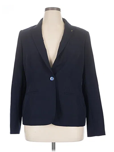 Pre-owned Tommy Hilfiger Cardigan Sweater In Blue