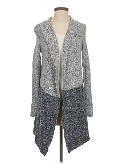 Pre-owned Tommy Hilfiger Cardigan Sweater In Gray