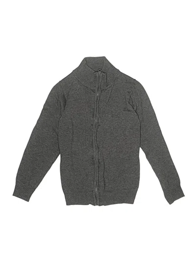 Pre-owned Tommy Hilfiger Kids' Cardigan Sweater In Gray