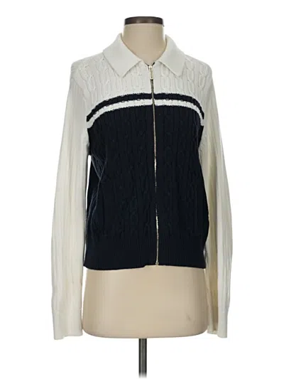 Pre-owned Tommy Hilfiger Cardigan Sweater In Ivory