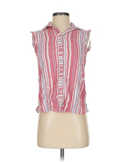 Pre-owned Tommy Hilfiger Cardigan Sweater In Pink