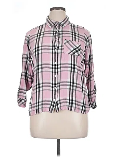 Pre-owned Tommy Hilfiger Cardigan Sweater In Pink