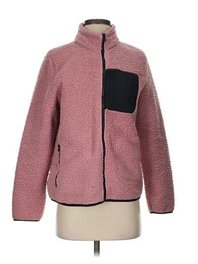 Pre-owned Tommy Hilfiger Cardigan Sweater In Pink