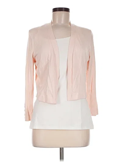 Pre-owned Tommy Hilfiger Cardigan Sweater In Pink