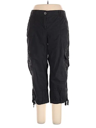 Pre-owned Tommy Hilfiger Cargo Pants In Black