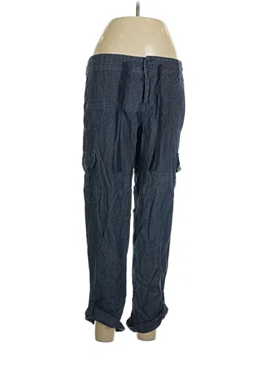 Pre-owned Tommy Hilfiger Cargo Pants In Blue