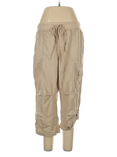 Pre-owned Tommy Hilfiger Cargo Pants In Brown