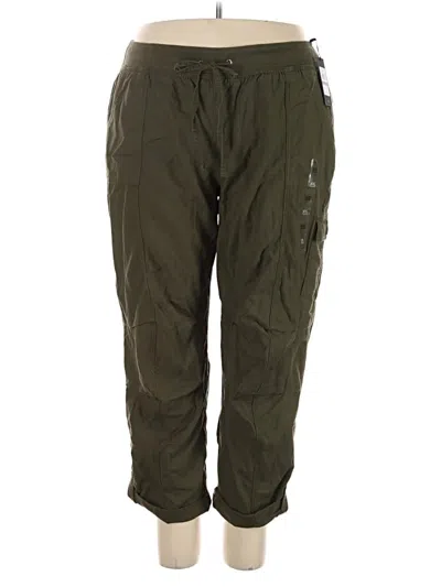 Pre-owned Tommy Hilfiger Cargo Pants In Green