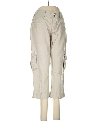 Pre-owned Tommy Hilfiger Cargo Pants In Ivory