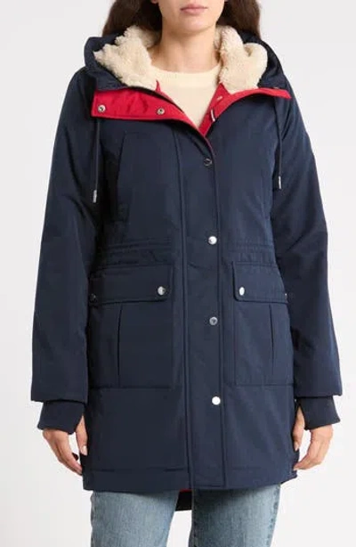 Tommy Hilfiger Cargo Pocket Parka In Blue