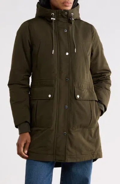 Tommy Hilfiger Cargo Pocket Parka In Green
