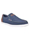 Tommy Hilfiger Carlid Sneakers Men's Us 7 Navy Memory Foam Slip-on Shoes Tf1261 In Blue