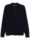 Tommy Hilfiger Logo-embroidered Polo Shirt In Blue