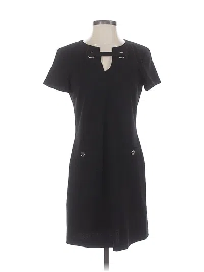 Pre-owned Tommy Hilfiger Casual Dress In Black