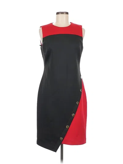 Pre-owned Tommy Hilfiger Casual Dress In Black