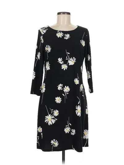 Pre-owned Tommy Hilfiger Casual Dress In Black