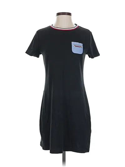 Pre-owned Tommy Hilfiger Casual Dress In Black