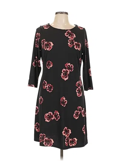 Pre-owned Tommy Hilfiger Casual Dress In Black