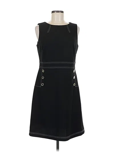 Pre-owned Tommy Hilfiger Casual Dress In Black