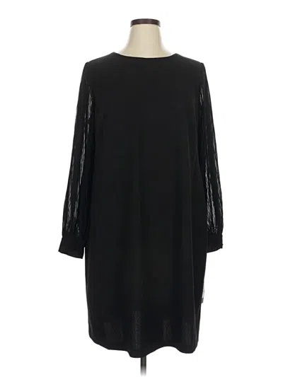 Pre-owned Tommy Hilfiger Casual Dress In Black