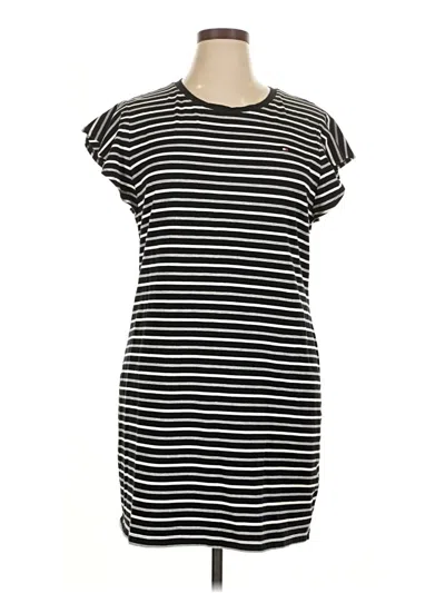 Pre-owned Tommy Hilfiger Casual Dress In Black