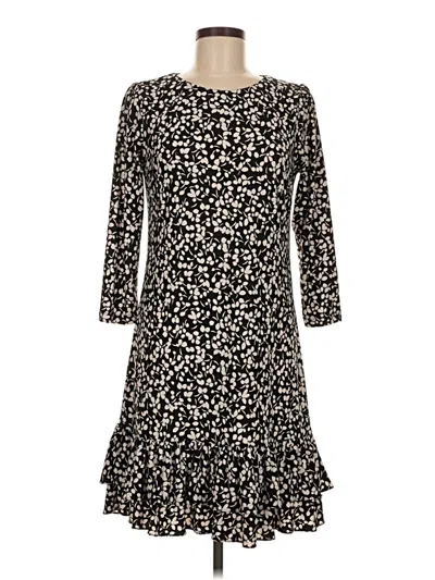 Pre-owned Tommy Hilfiger Casual Dress In Black
