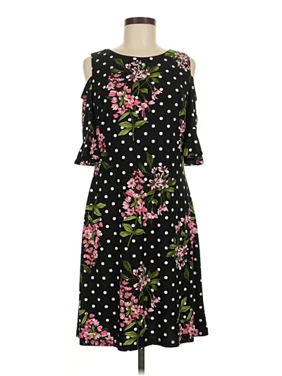 Pre-owned Tommy Hilfiger Casual Dress In Black