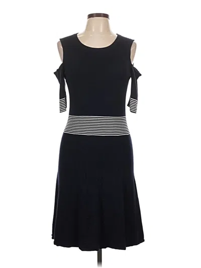 Pre-owned Tommy Hilfiger Casual Dress In Black