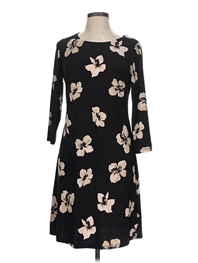 Pre-owned Tommy Hilfiger Casual Dress In Black