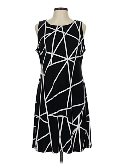 Pre-owned Tommy Hilfiger Casual Dress In Black