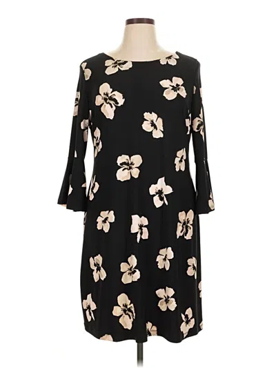 Pre-owned Tommy Hilfiger Casual Dress In Black