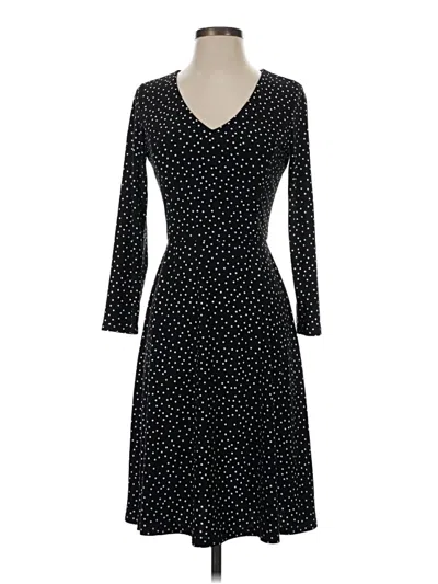 Pre-owned Tommy Hilfiger Casual Dress In Black