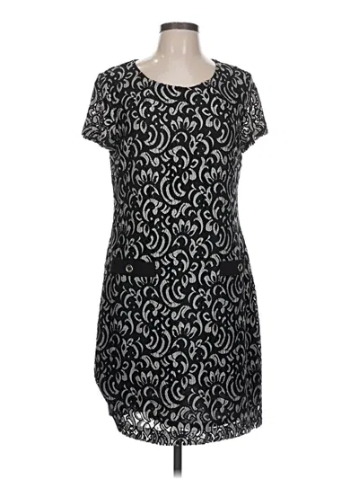 Pre-owned Tommy Hilfiger Casual Dress In Black