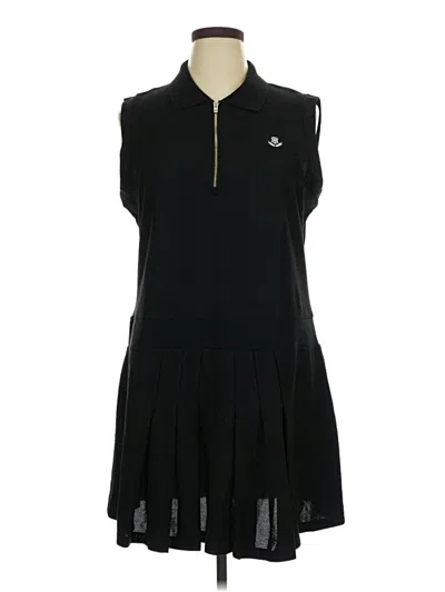 Pre-owned Tommy Hilfiger Casual Dress In Black