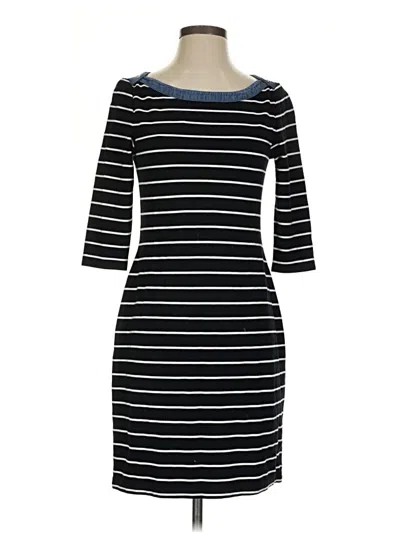 Pre-owned Tommy Hilfiger Casual Dress In Black