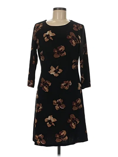 Pre-owned Tommy Hilfiger Casual Dress In Black