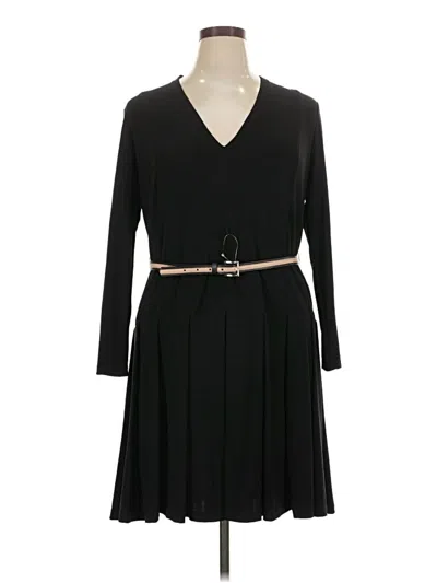 Pre-owned Tommy Hilfiger Casual Dress In Black