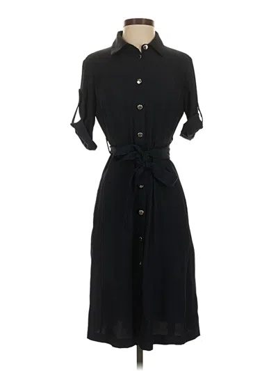 Pre-owned Tommy Hilfiger Casual Dress In Black