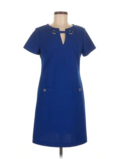 Pre-owned Tommy Hilfiger Casual Dress In Blue