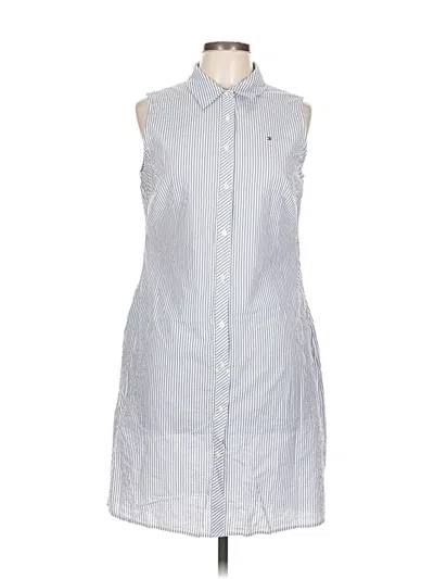 Pre-owned Tommy Hilfiger Casual Dress In Blue