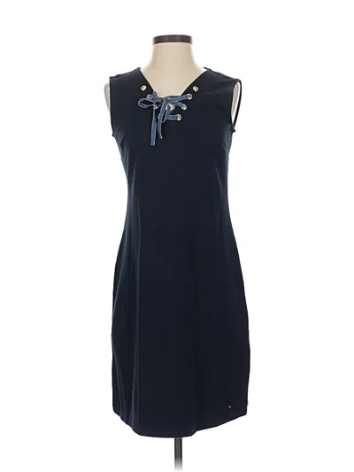 Pre-owned Tommy Hilfiger Casual Dress In Blue
