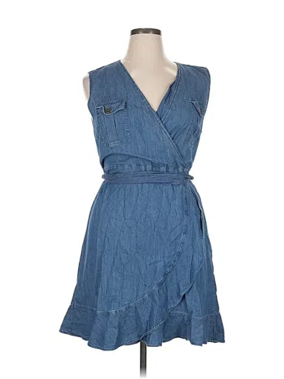 Pre-owned Tommy Hilfiger Casual Dress In Blue