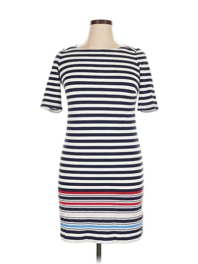 Pre-owned Tommy Hilfiger Casual Dress In Blue